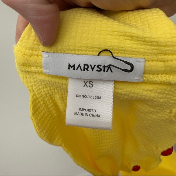 Marysia scalloped skirted bikini bottom and bra top size XS new with tags - Picture 5 of 11